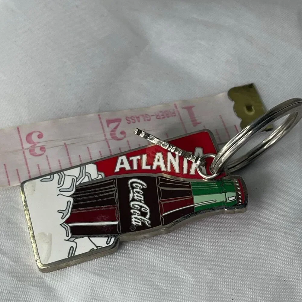 Vintage Atlanta Coca-Cola key chain.